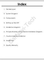 Preview for 3 page of Sune Technology Q-Roi Instruction Manual