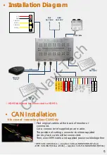 Предварительный просмотр 8 страницы Sune Technology QHI-LVTX-W222 Installation Manual