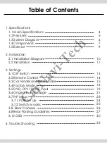 Preview for 3 page of Sune Technology QPI-BM12 Install Manual