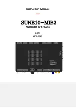 Preview for 1 page of Sune Technology SUNE10-MIB2 Instruction Manual