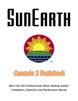 SunEarth CASCADE 2 Installation, Operation And Maintenance Manual preview