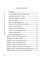 Preview for 4 page of SunEarth SolaRay AC Installation, Operation And Maintenance Manual