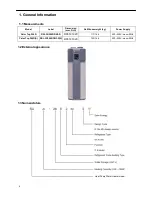 Предварительный просмотр 4 страницы Sunerg Solar Energy Calor Top 300D Installation & Owner'S Manual