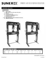 Sunex HD 5740AH Owner'S Manual preview