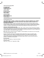 Preview for 8 page of Sunex HD SX5203 Product Safety Information