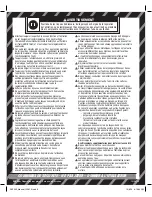 Preview for 9 page of Sunex HD SX5203 Product Safety Information