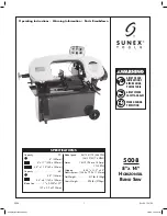 Preview for 1 page of Sunex Tools 5008 Operating Instructions Manual