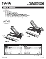 Preview for 15 page of Sunex Tools 6602ASJ Owner'S Manual