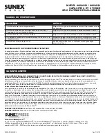 Preview for 19 page of Sunex Tools 6602ASJ Owner'S Manual