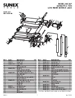 Preview for 7 page of Sunex Tools 6602LP Owner'S Manual