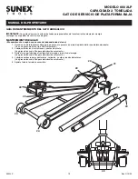 Предварительный просмотр 12 страницы Sunex Tools 6602LP Owner'S Manual