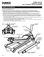 Preview for 16 page of Sunex Tools 6602LP Owner'S Manual