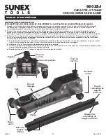 Preview for 16 page of Sunex Tools 6602SJ Owner'S Manual