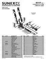 Preview for 8 page of Sunex Tools 66037 Owner'S Manual