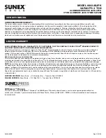 Preview for 6 page of Sunex Tools 6603ASJPK Owner'S Manual