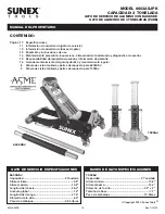 Preview for 10 page of Sunex Tools 6603ASJPK Owner'S Manual