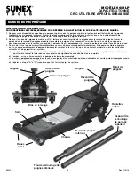 Preview for 16 page of Sunex Tools 6603LP Owner'S Manual