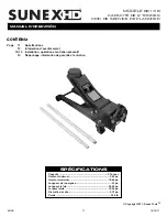 Preview for 11 page of Sunex Tools 6613B Owner'S Manual