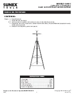 Preview for 6 page of Sunex Tools 6808C Owner'S Manual