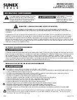 Preview for 11 page of Sunex Tools 6808C Owner'S Manual