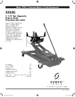 Sunex Tools 7752C Operating Manual preview