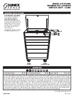 Preview for 1 page of Sunex Tools 8057CAMO Assembly Instructions Manual