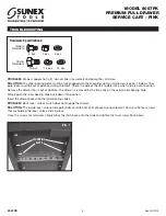 Preview for 2 page of Sunex Tools 8057PK Assembly Instructions Manual