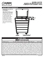 Preview for 4 page of Sunex Tools 8057PK Assembly Instructions Manual