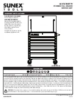 Sunex Tools 8057XTBETTY Assembly Instructions Manual preview