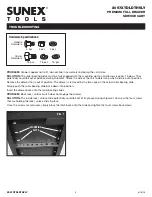 Preview for 2 page of Sunex Tools 8057XTDLDTHVLY Assembly Instructions Manual