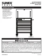 Preview for 1 page of Sunex Tools 8057XTDOROTHY Service Manual