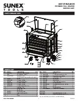 Preview for 3 page of Sunex Tools 8057XTELEANOR Assembly Instructions Manual