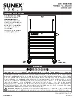 Preview for 1 page of Sunex Tools 8057XTGERTIE Assembly Instructions Manual