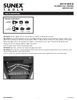 Preview for 2 page of Sunex Tools 8057XTGERTIE Assembly Instructions Manual