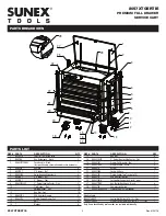 Preview for 3 page of Sunex Tools 8057XTGERTIE Assembly Instructions Manual