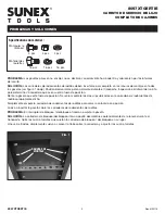 Preview for 5 page of Sunex Tools 8057XTGERTIE Assembly Instructions Manual