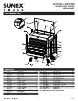 Preview for 3 page of Sunex Tools 8057XTLG Assembly Instructions Manual