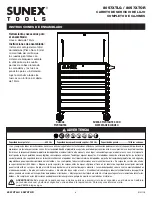 Preview for 4 page of Sunex Tools 8057XTLG Assembly Instructions Manual