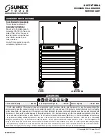 Preview for 1 page of Sunex Tools 8057XTUSA2 Assembly Instructions Manual