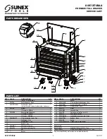 Preview for 3 page of Sunex Tools 8057XTUSA2 Assembly Instructions Manual