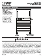 Preview for 4 page of Sunex Tools 8057XTUSA2 Assembly Instructions Manual