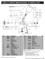 Предварительный просмотр 7 страницы Sunex Tools 9001A Operating Instructions Manual