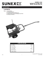 Sunex Tools Sunex HD 1330 Owner'S Manual preview