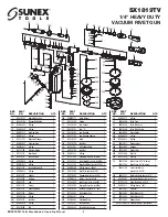 Предварительный просмотр 3 страницы Sunex Tools SX1819TV Instructions