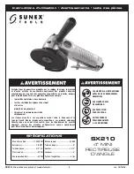 Preview for 8 page of Sunex Tools SX210 Operating Instructions Manual