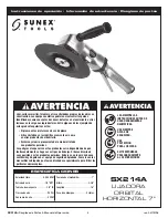 Preview for 5 page of Sunex Tools SX214A Operating Manual