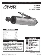 Sunex Tools SX230B Operating Instructions, Warning Information, Parts Breakdown preview