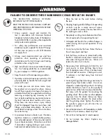 Preview for 2 page of Sunex Tools SX240B Operating Instruction