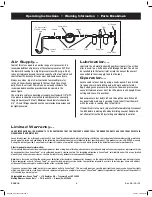 Preview for 4 page of Sunex Tools SX260A Operating Instructions Manual