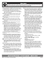 Preview for 2 page of Sunex Tools SX76 Operating Instructions Manual